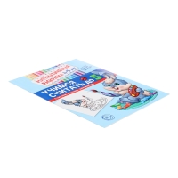 Математическая раскраска &laquo;Учимся считать до 5&raquo;, 4-5 лет, цветная