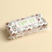 Батончик шоколадный &laquo;Happy Day&raquo; со вкусом кокоса, 50 г.