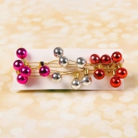 Миниатюра кукольная «Гирлянда - шарик», длина 1 метр, игрушка: 1,5×0,8 см, цвета МИКС Миниатюра кукольная «Гирлянда - шарик», длина 1 метр, игрушка: 1,5×0,8 см, цвета МИКС