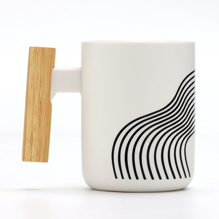 Кружка керамическая &laquo;Абстракция&raquo;, 400 мл