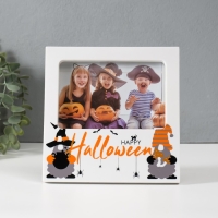 Фоторамка пластик 10х15 см "Счастливого Хэллоуина" белая 1х17,7х18 см Фоторамка пластик 10х15 см "Счастливого Хэллоуина" белая 1х17,7х18 см