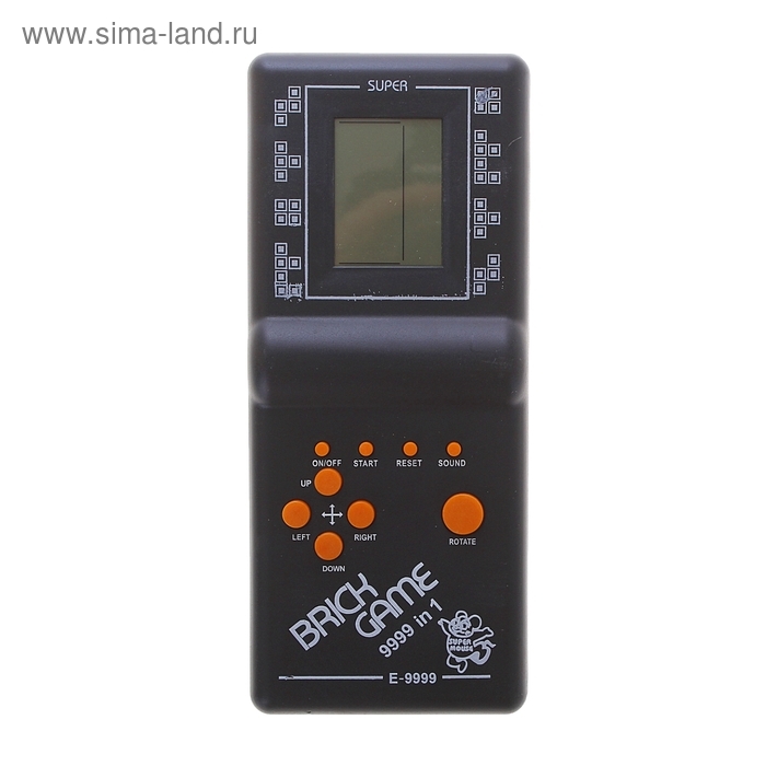 Электронная игра, цвет чёрный