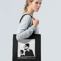 Холщовая сумка «Леон», черная Холщовая сумка «Леон», черная