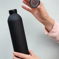 Спортивная бутылка для воды Rio, черная