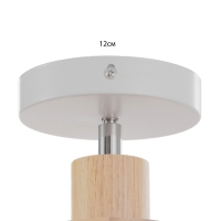 Спот "Гуди" Е27 40Вт белый 15х15х28 см Спот "Гуди" Е27 40Вт белый 15х15х28 см