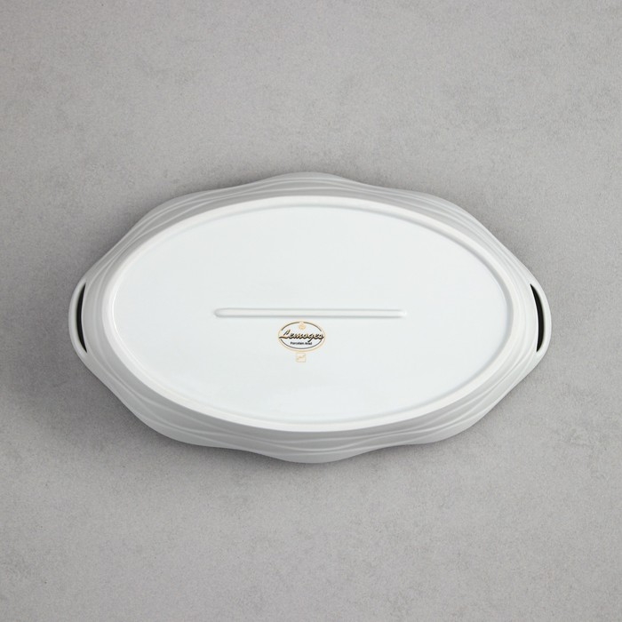 Форма для запекания Sezar, 1 л, фарфор, Иран Форма для запекания Sezar, 1 л, фарфор, Иран