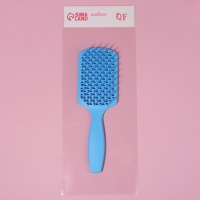 Расчёска массажная, вентилируемая, 7 &times; 22 см, цвет МИКС