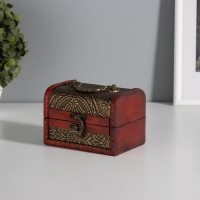 Шкатулка дерево "Лаконичность" 12,4х9х9 см Шкатулка дерево "Лаконичность" 12,4х9х9 см