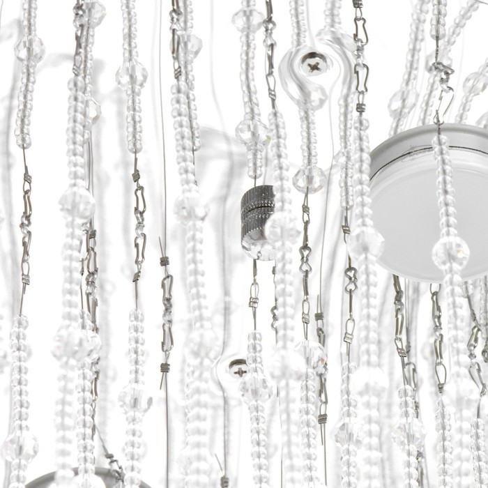 Светильник каскад "Алессандра" 7xLED хром 50х50х75см BayerLux