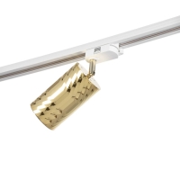 Светильник трековый "Алисер" GU10 220В золото 7,5х7,5х20 см Светильник трековый "Алисер" GU10 220В золото 7,5х7,5х20 см