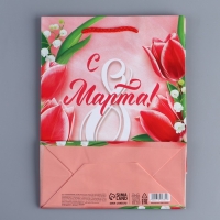 Пакет подарочный ламинированный горизонтальный, упаковка, &laquo;Краски весны&raquo;, MS 18 х 23 х 8 см