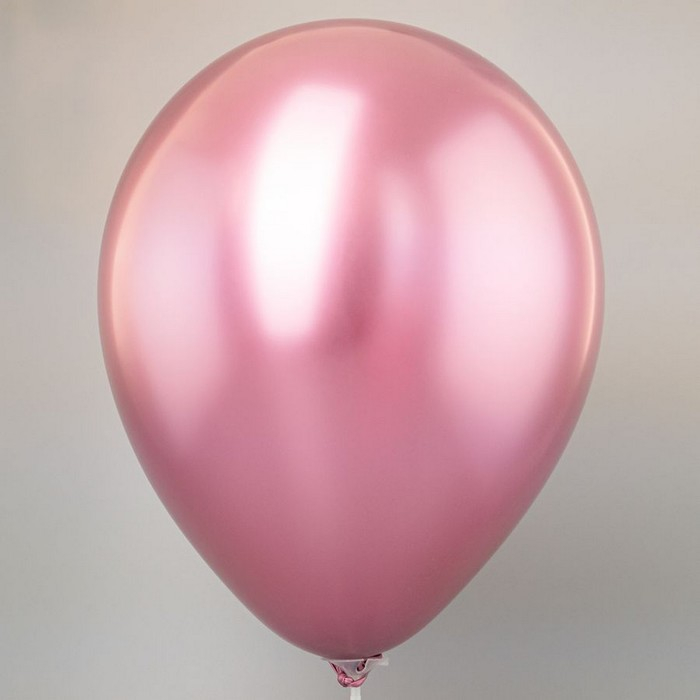 Шар латексный 12 Шар латексный 12" хром МИКС, набор 25 шт.