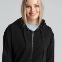 Толстовка на молнии с капюшоном Siverga 2.0, черная, размер 4XL