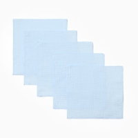 Набор платочков Крошка Я Ocean 20*20 см-5 шт, муслин, 100 % хлопок Набор платочков Крошка Я Ocean 20*20 см-5 шт, муслин, 100 % хлопок