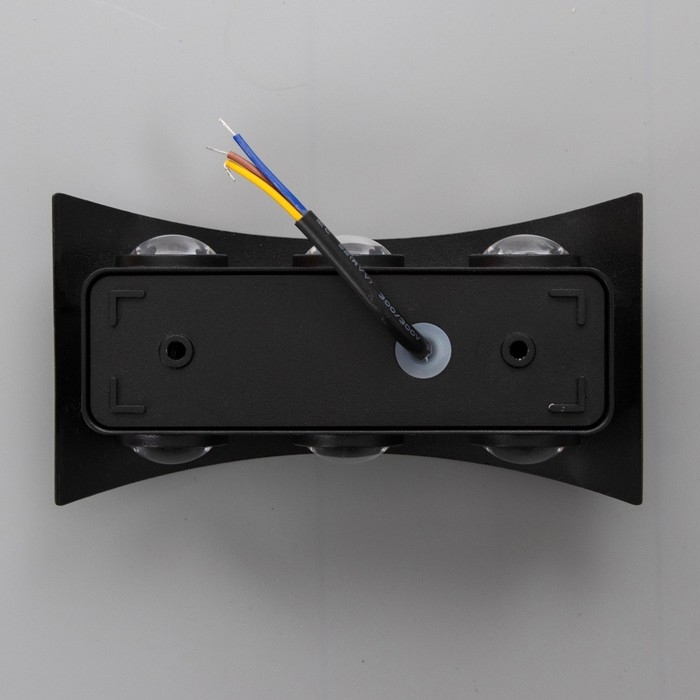 Светильник "Эссен" 6хLED 6Вт 4000К IP66 черный 17х4,8х9 см