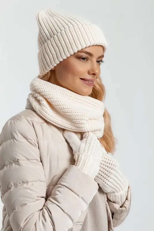 Шапка Nordkyn, молочно-белая Шапка Nordkyn, молочно-белая