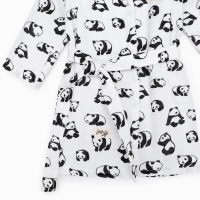 Халат детский муслиновый LoveLife «Панды» (5 лет, рост 110-116 см) 100% хлопок, 235 гр/м2 Халат детский муслиновый LoveLife «Панды» (5 лет, рост 110-116 см) 100% хлопок, 235 гр/м2