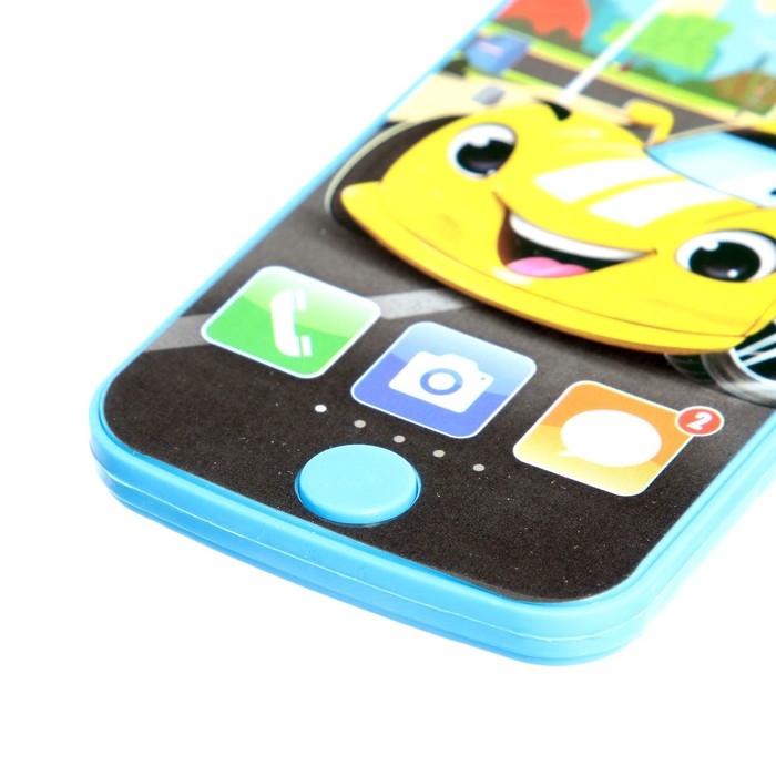 Телефон музыкальный «Супер тачка», звук, цвет синий Телефон музыкальный «Супер тачка», звук, цвет синий