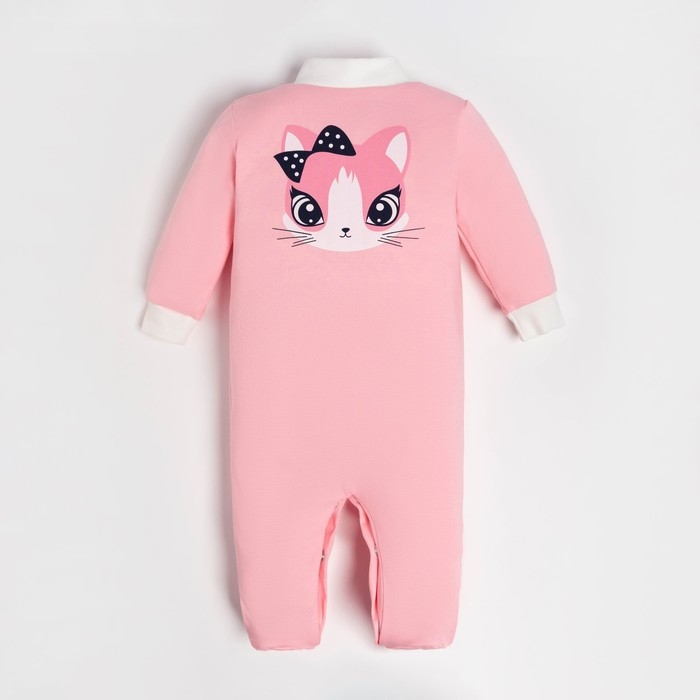 Комбинезон детский, цвет розовый/baby lovely, рост 74 см