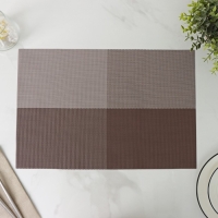 Салфетка сервировочная на стол &laquo;Настроение&raquo;, 45&times;30 см, цвет коричневый