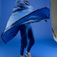 Дождевик R2, синий, размер M/L