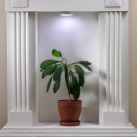 Ночник на магните с датчиком освещенности LED 0,6Вт USB белый RISALUX Ночник на магните с датчиком освещенности LED 0,6Вт USB белый RISALUX