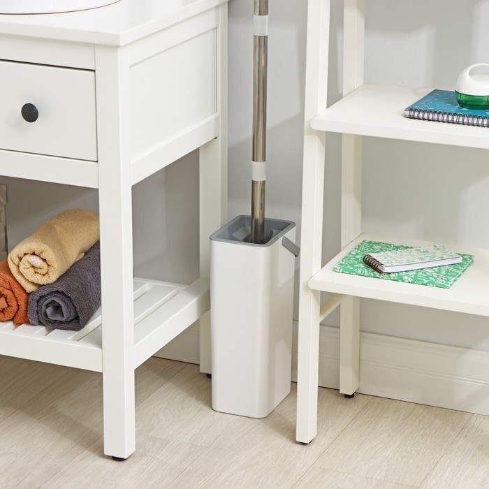 Швабра с отжимом и ведром Raccoon &laquo;Компакт&raquo;: ведро 17&times;12,5&times;34 см, 5,5 л, швабра с насадкой ПВА 28&times;4,5&times;121 см