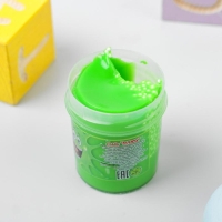 Слайм "Плюх", зелёный с шариками, туба 40 г Слайм "Плюх", зелёный с шариками, туба 40 г