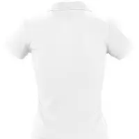 Рубашка поло женская People 210 белая, размер XL