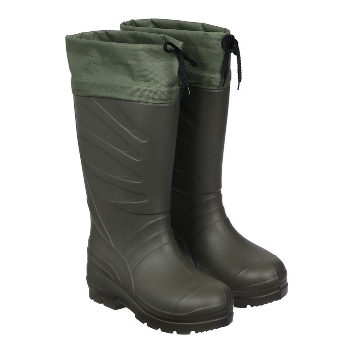 Сапоги мужские из ЭВА с надставкой и утеплителем, до -30°С, размер 45-46, цвет оливковый Сапоги мужские из ЭВА с надставкой и утеплителем, до -30°С, размер 45-46, цвет оливковый