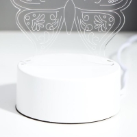 Светильник "Бабочка" LED RGB от сети 9,5х15х16см RISALUX Светильник "Бабочка" LED RGB от сети 9,5х15х16см RISALUX