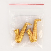 Миниатюра кукольная «Саксафон», набор 2 шт., размер 1 шт. — 1 × 4 см Миниатюра кукольная «Саксафон», набор 2 шт., размер 1 шт. — 1 × 4 см