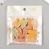 Бусины для творчества пластик "Этно. Листья. Голография" набор 30 гр 1,1х1,1х3 см Бусины для творчества пластик "Этно. Листья. Голография" набор 30 гр 1,1х1,1х3 см