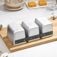 Хлебная форма, 30,5&times;14&times;10 см, 3-х секционная