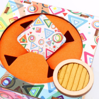 Тактильный куб &laquo;Фигуры&raquo;