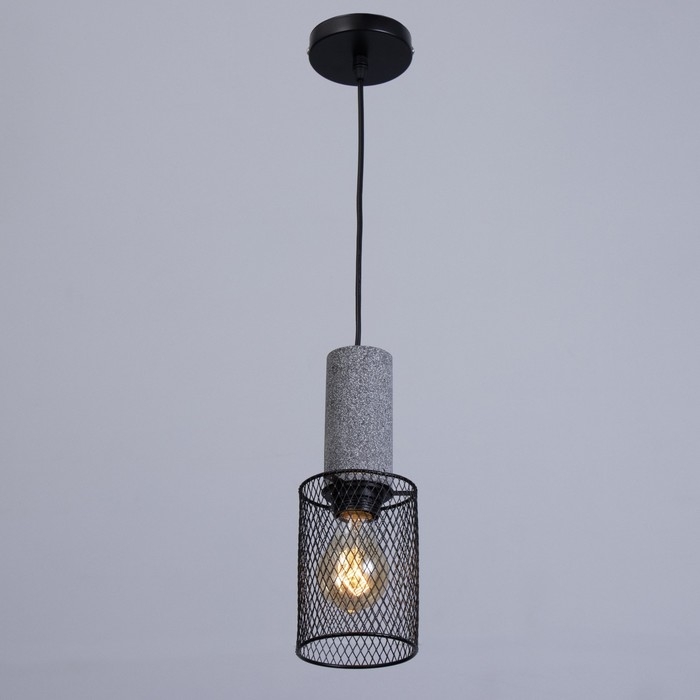 Светильник BayerLux Светильник BayerLux "Сатус" Е27 40Вт черный10х10х26-126см