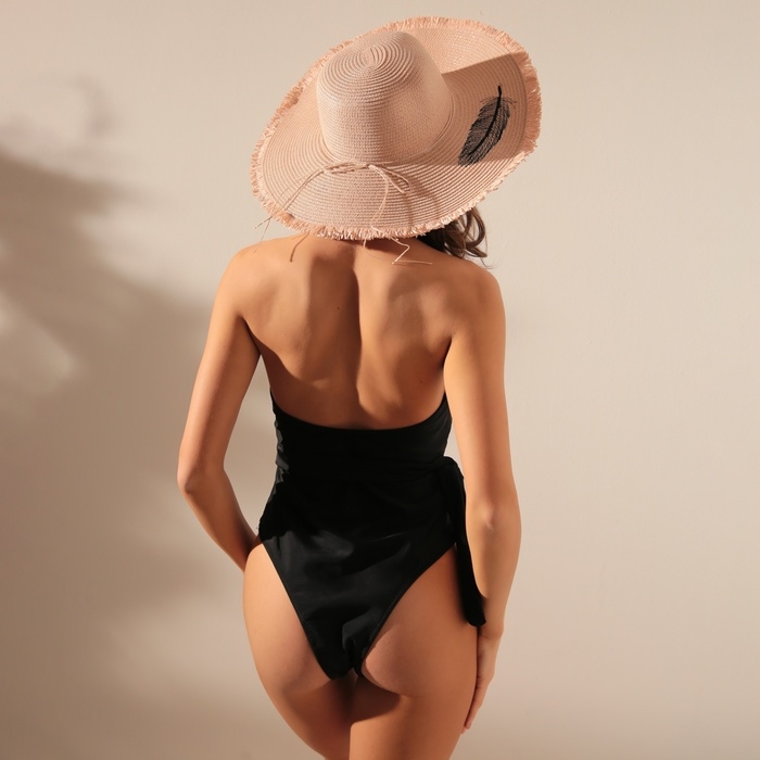 Шляпа женская MINAKU, цвет розовый, р-р 58 Шляпа женская MINAKU, цвет розовый, р-р 58