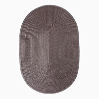 Салфетка сервировочная Доляна "Овал", цв.темно-коричневый, 45*30 см Салфетка сервировочная Доляна "Овал", цв.темно-коричневый, 45*30 см