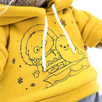 Мягкая игрушка &laquo;Басик&raquo; в спортивном костюме, 19 см