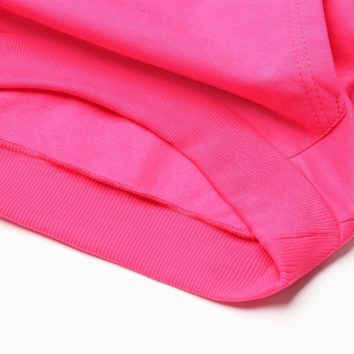 Комплект для девочки (толстовка, брюки) НАЧЕС, цвет фуксия, рост 128 см