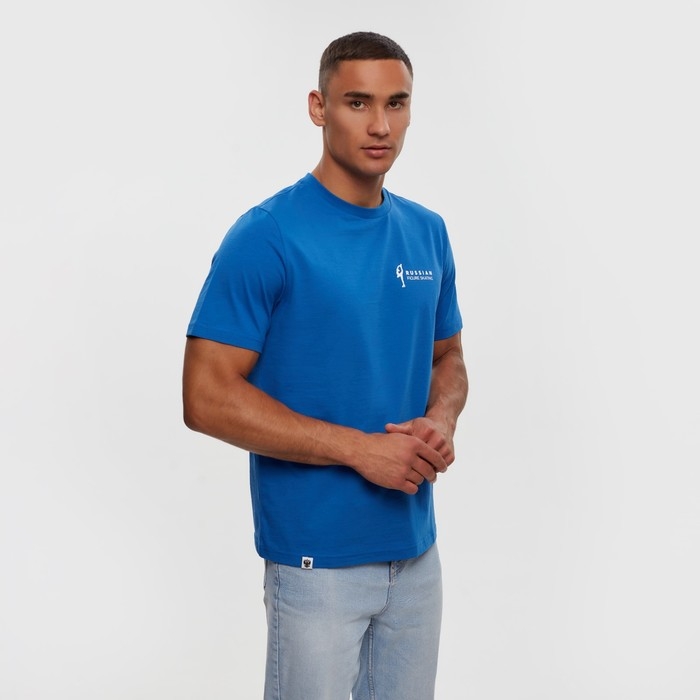 Футболка President Спорт.Фигурное катание, размер, М, цвет синий Футболка President Спорт.Фигурное катание, размер, М, цвет синий