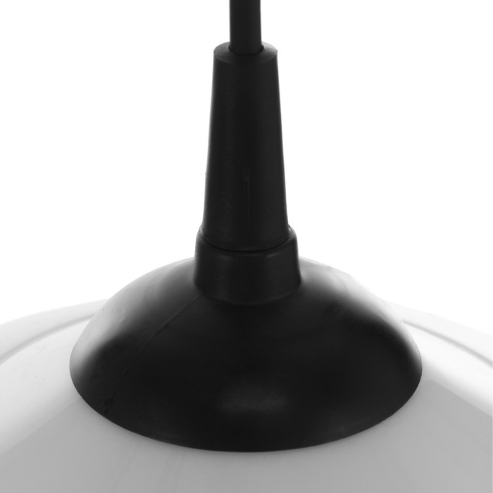 Люстра Люстра "Ирис" 1х15Вт Е27 МОДЕЛЬ: BR 00260 черный/белый 28х28х14см