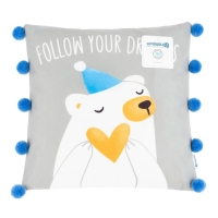 Наволочка декоративная Этель &laquo;Мишка&raquo; 40х40 см, 100% полиэстер