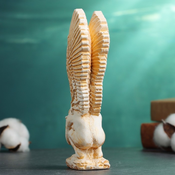 Фигура Фигура "Девушка Ангел" 15х8х6см, позолота