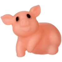 Набор резиновых игрушек для ванны &laquo;Мыльница: Свинка&raquo;, с пищалкой, 4 шт, Крошка Я