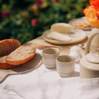 Набор соусников керамических SL Home &laquo;Райяс&raquo;, 150 мл, d=7 см, цвет бежевый