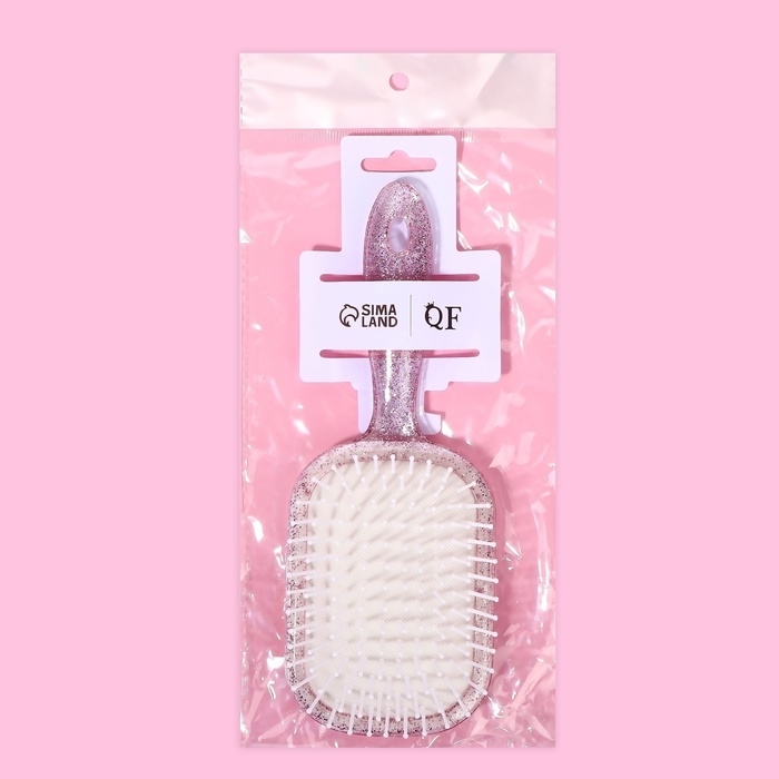 Расчёска массажная, широкая, 8 × 22 см, цвет МИКС Расчёска массажная, широкая, 8 × 22 см, цвет МИКС