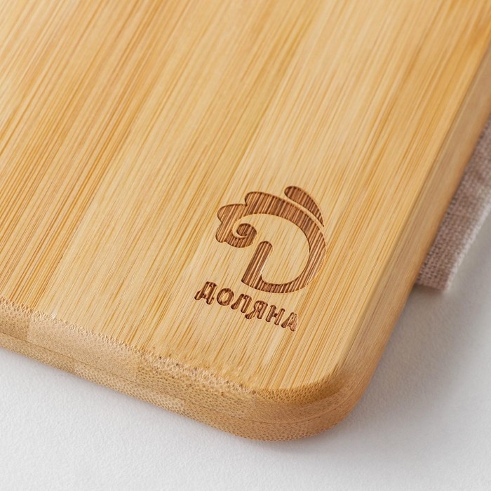 Менажница Доляна Striata, 3 секции, 32&times;23,5&times;1,2 см, бамбук