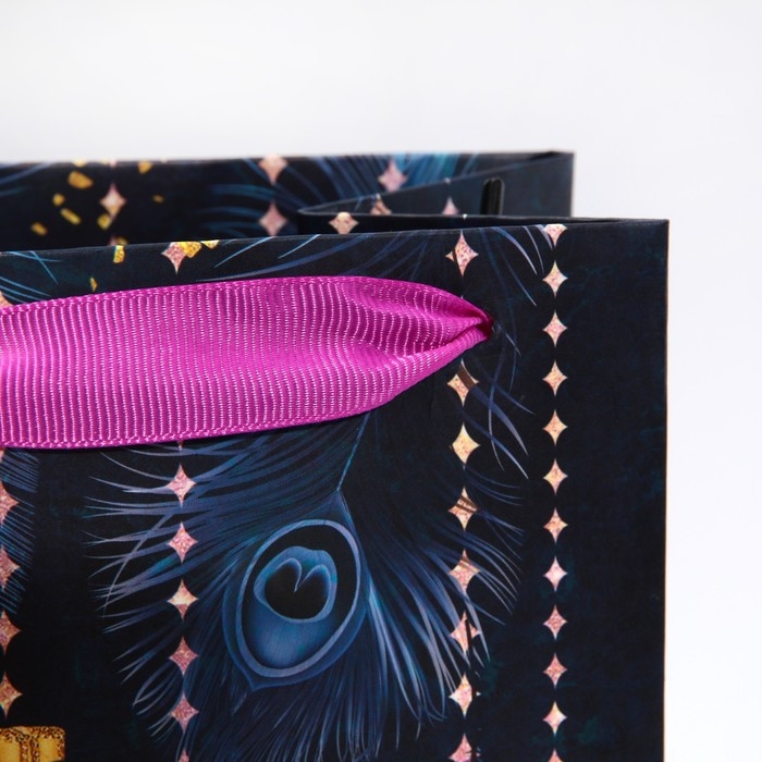 Пакет под бутылку &laquo;Новый год&raquo;, 13 х 36 х 10 см, Новый год