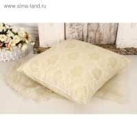 Наволочка-наперник 70х70 см на молнии Жаккард Наволочка-наперник 70х70 см на молнии Жаккард